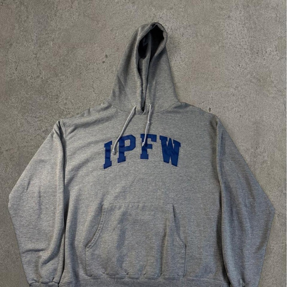 2000s Champion Indiana Purdue Fort Wayne IPFW College Wear Hoodie